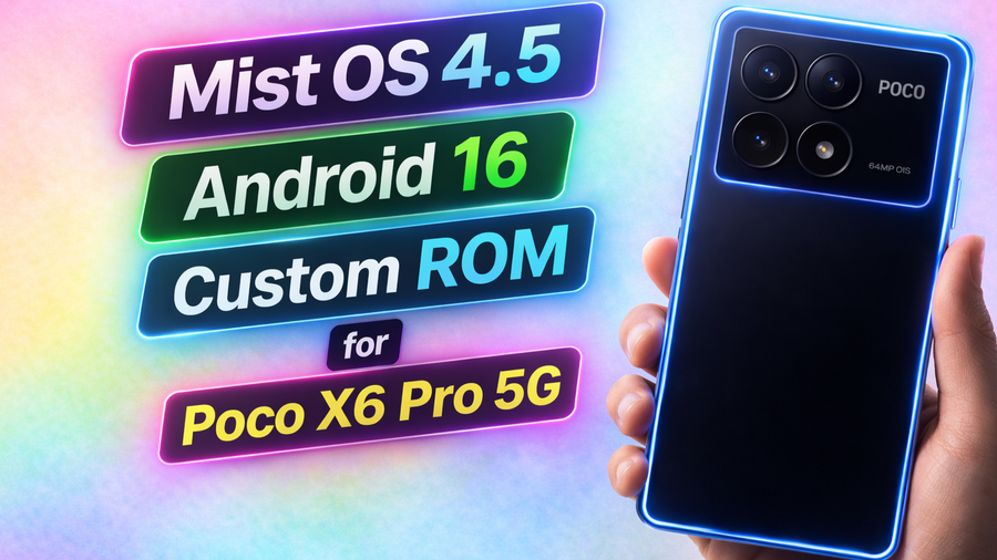 Mist OS 4.5 for Poco X6 Pro 5G